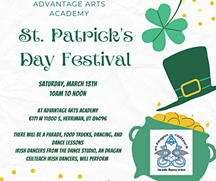 St. Patrick's Day Festival 2021 Flyer